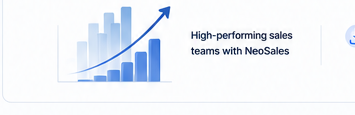 Growth chart showing high-performing sales teams